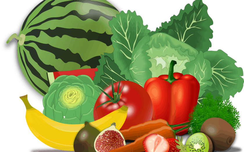 fruits and vegetables