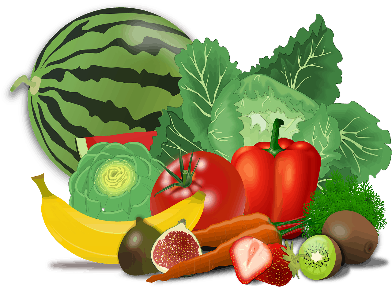 fruits and vegetables