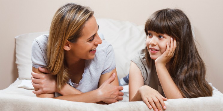 talk to your daughter about female health