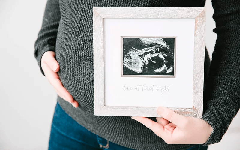 Pearhead Rustic Sonogram Frame