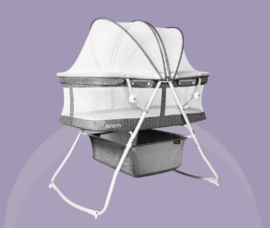 Besrey Bassinet for Baby, 3 in 1 Portable Baby Bassinets