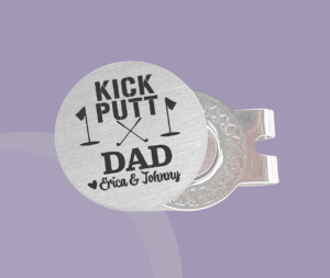 Kick Putt Dad Golf Ball Marker