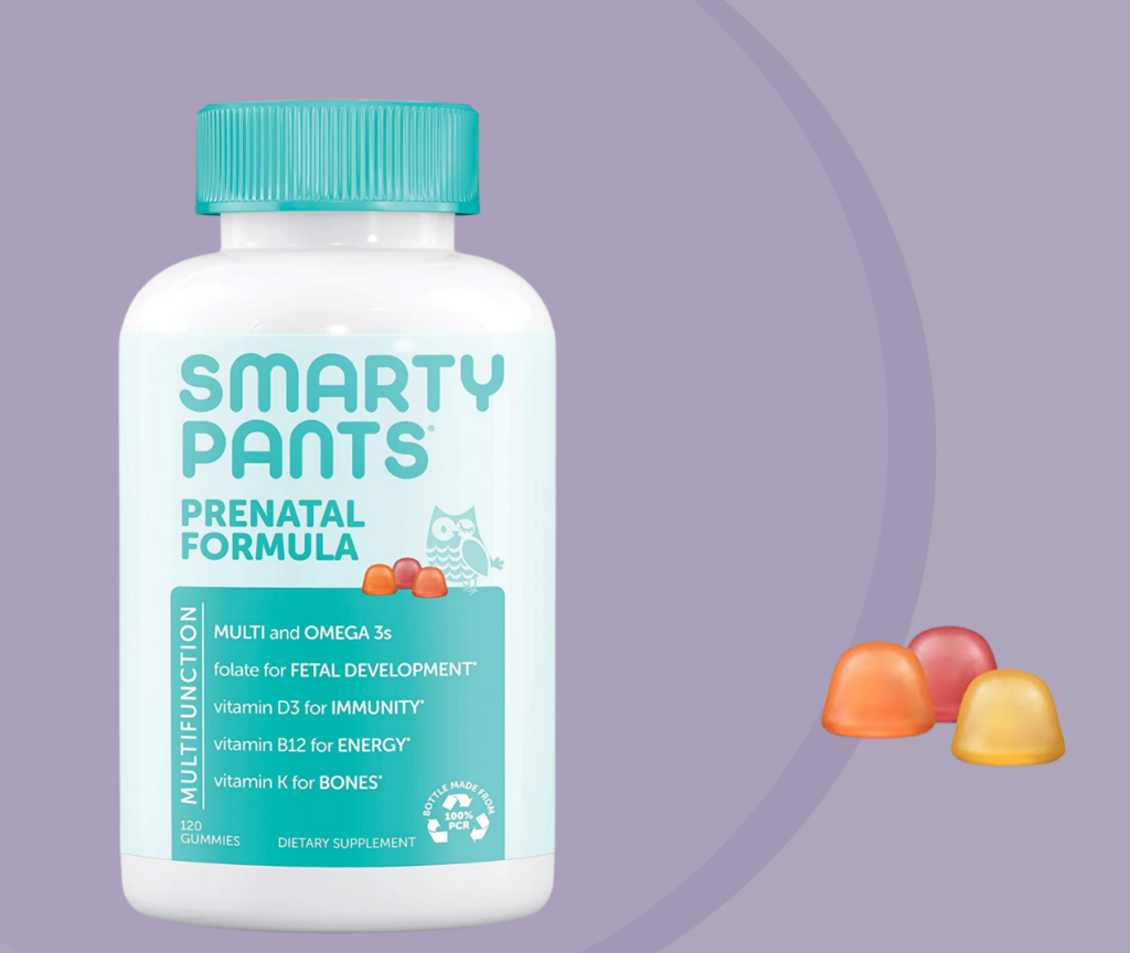 SmartyPants Prenatal Formula Daily Gummy Multivitamin The Woman's Clinic