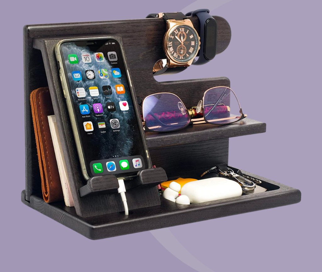 Wood Phone Docking Station The Woman's Clinic