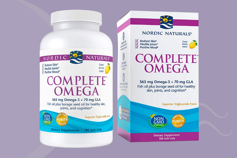 Aging Women: Nordic Naturals Complete Omega, Lemon Flavor