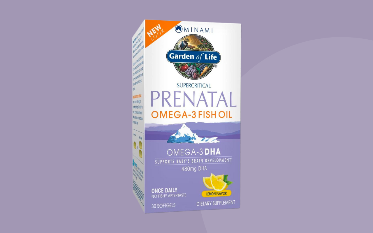 Garden of Life Minami Natural Prenatal DHA Omega 3 Fish Oil Supplement