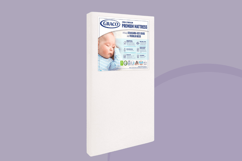 GRACO PREMIUM FOAM CRIB AND TODDLER MATTRESS