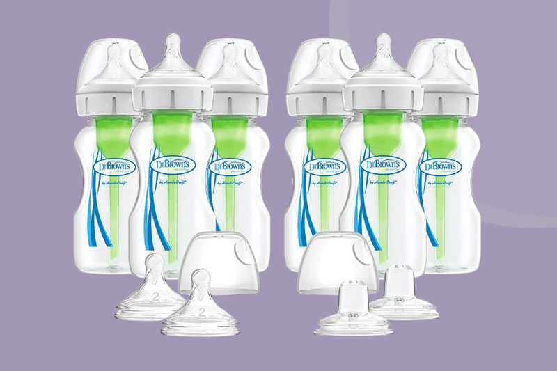 Dr. Brown's Options+ Wide-Neck Baby Bottles
