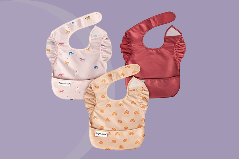 Tiny Twinkle Mess-Proof Easy Bib 3 Pack