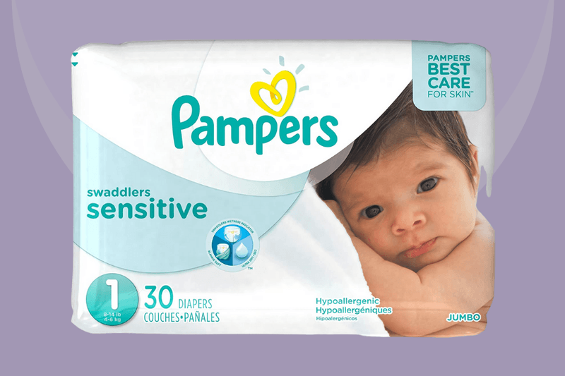 Pampers Swaddlers Sensitive Disposable Diapers