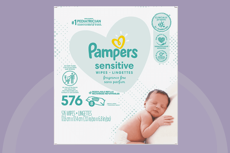 Baby Wipes, Pampers Sensitive