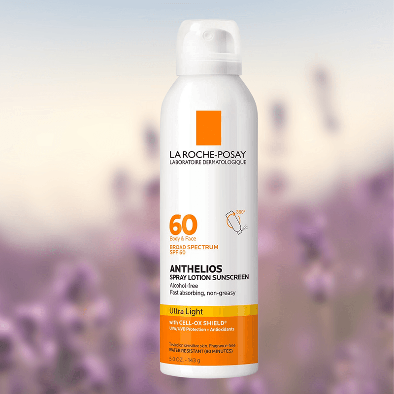La Roche-Posay Anthelios Ultra-Light Body and Face Sunscreen Spray SPF 60