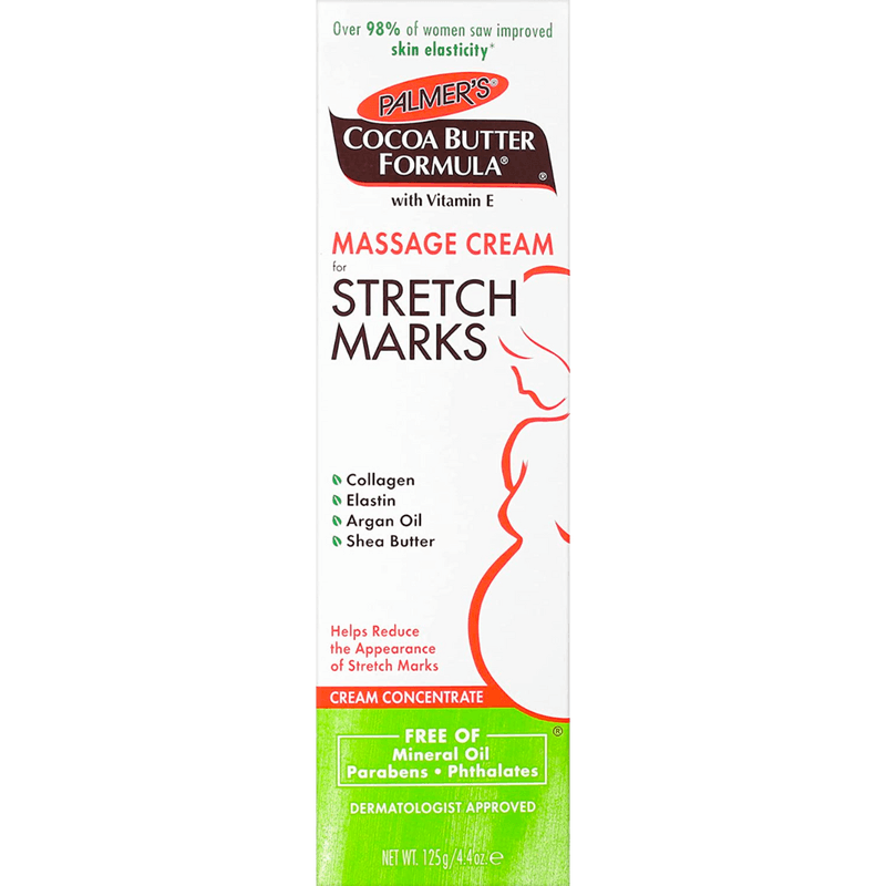 Palmer's Cocoa Butter Formula Massage Cream for Stretch Marks and Pregnancy Skin Care, 4.4 Ounces